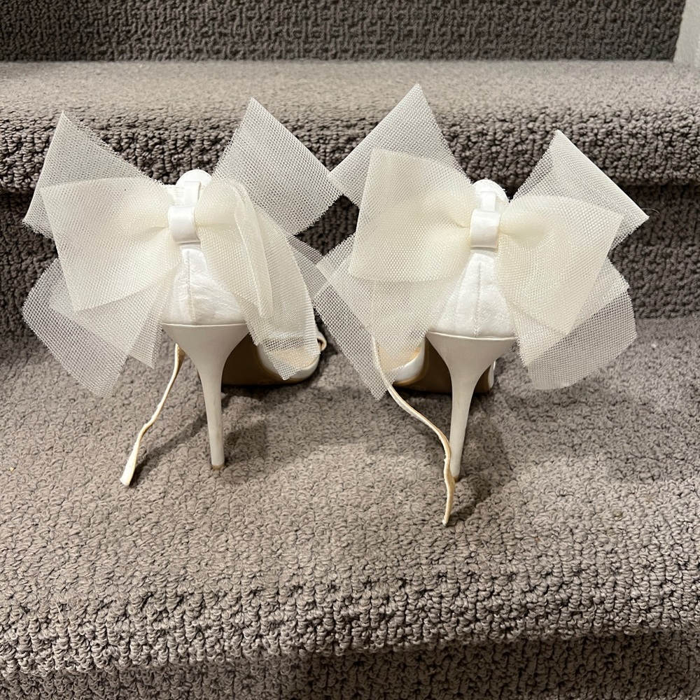 Bridal Bow Heels